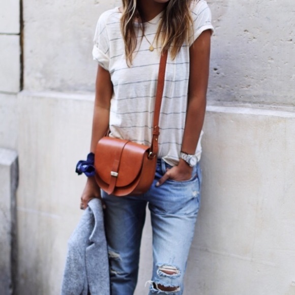 Madewell Tops - NWT Madewell Slub Crewneck Striped Tee